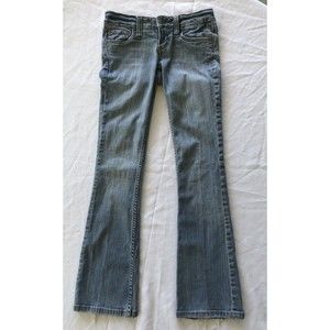 Refuge Women's Blue Jeans Bootcut 28X30 Distressed Ladies